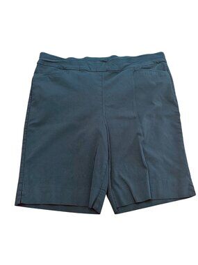 Chico's Shorts Size 3 16 XL Black Pullon Stretch